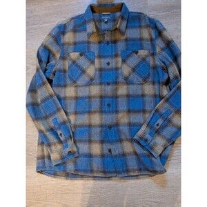 LL Bean Signature Men's Plaid Flannel Shirt 100% Cotton XL/Tall